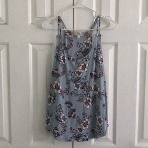 Sleeveless Flower Top